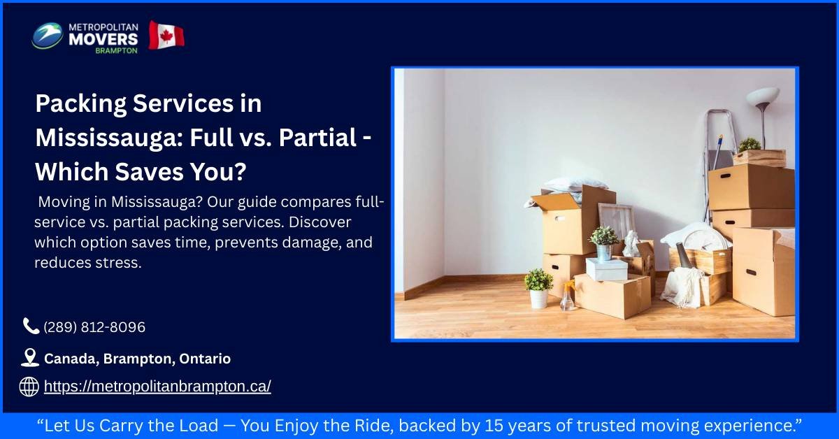 acking Services in Mississauga Full vs. Partial - Which Saves You