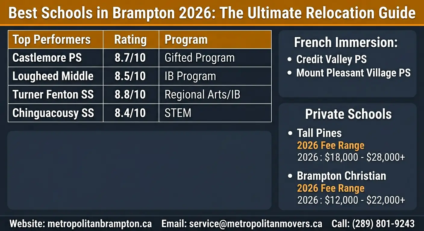 Best Schools in Brampton: A Relocation Guide for New Parents