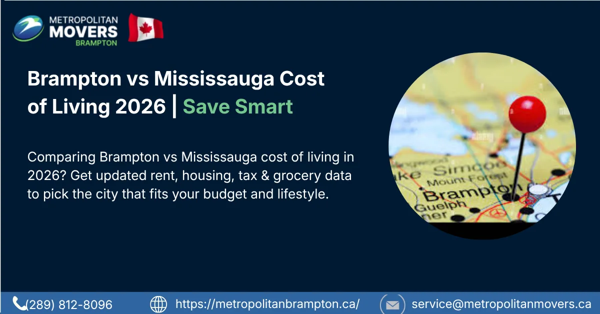 Brampton vs Mississauga Cost of Living