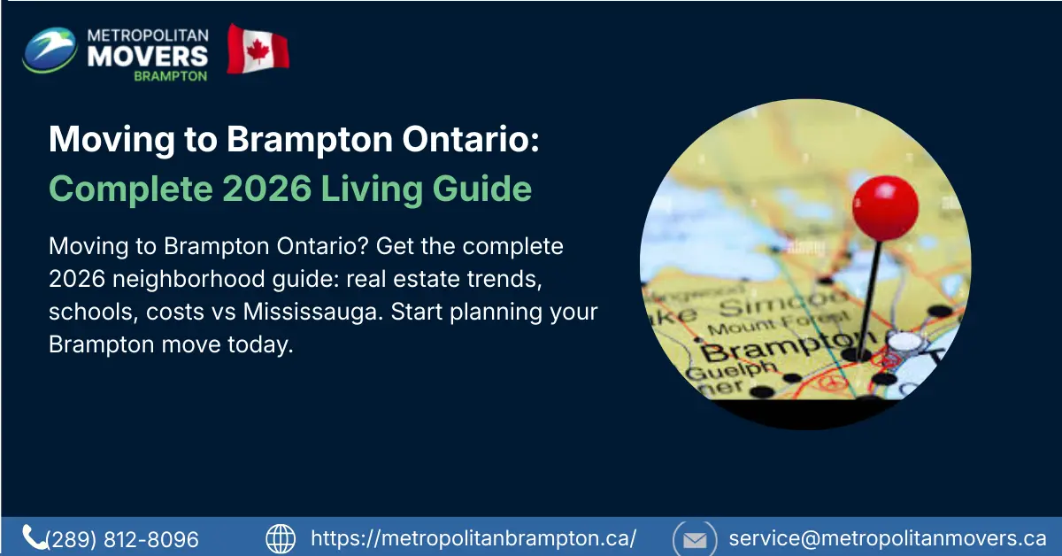 Moving to Brampton Ontario