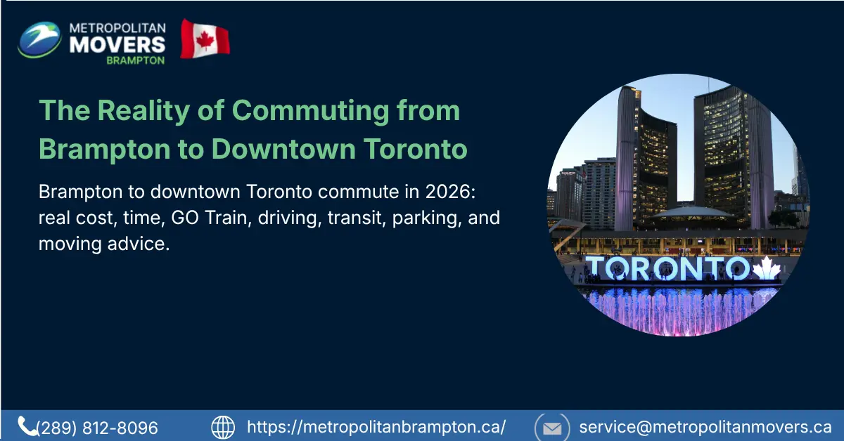 The Reality of Commuting from Brampton to Downtown Toronto in 2026