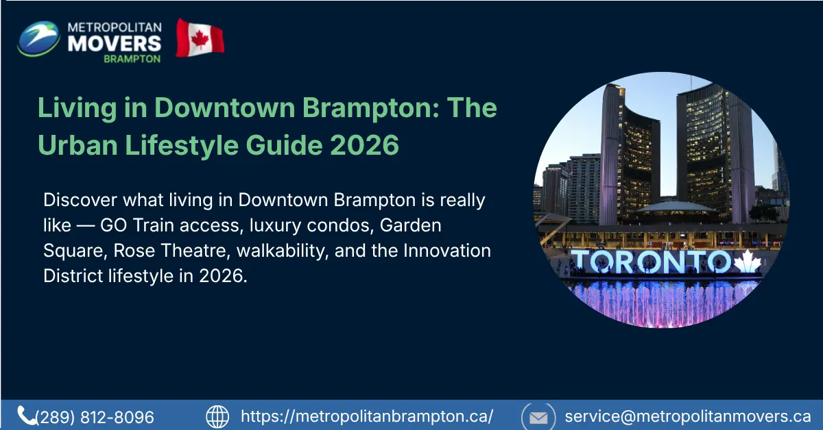 Living in Downtown Brampton The Complete Urban Lifestyle Guide for 2026