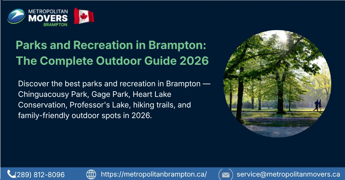 Parks and Recreation in Brampton The Complete Guide to Outdoor Living in the City