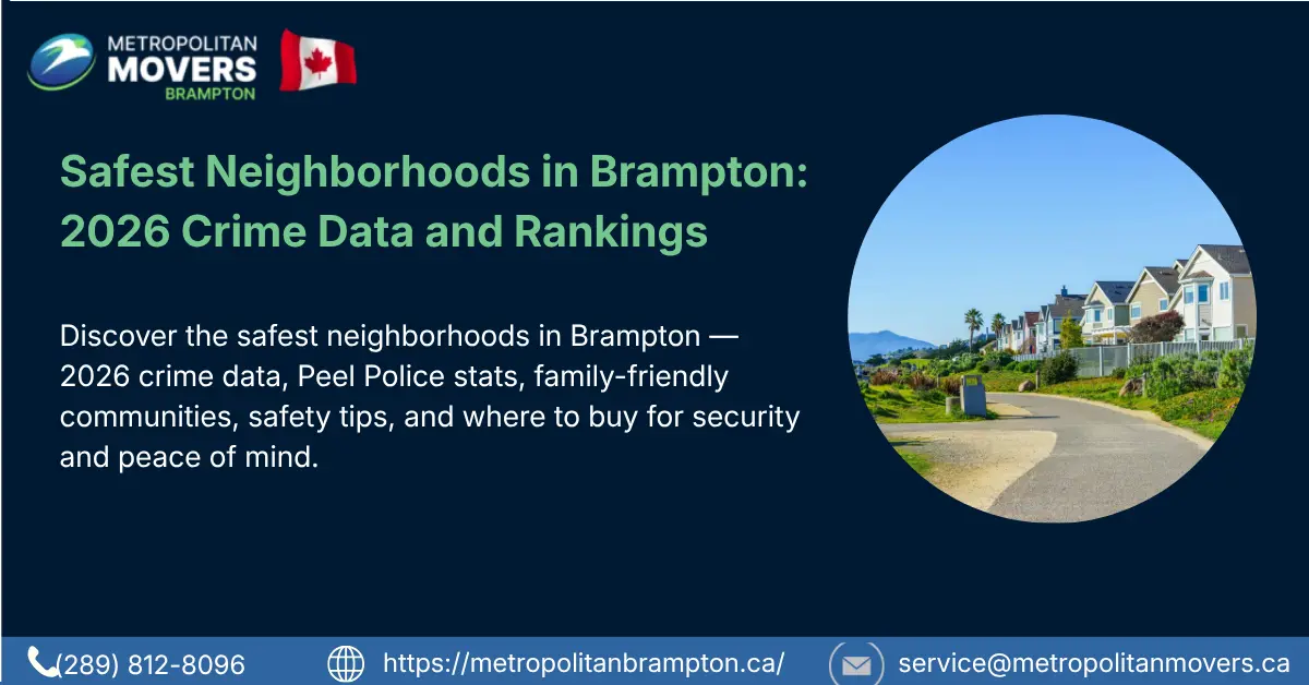 Safest Neighborhoods in Brampton