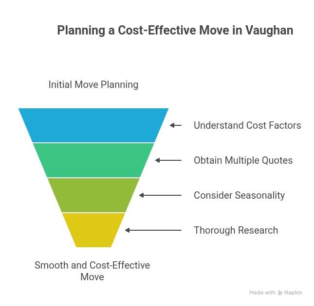 how much do movers cost in Vaughan
