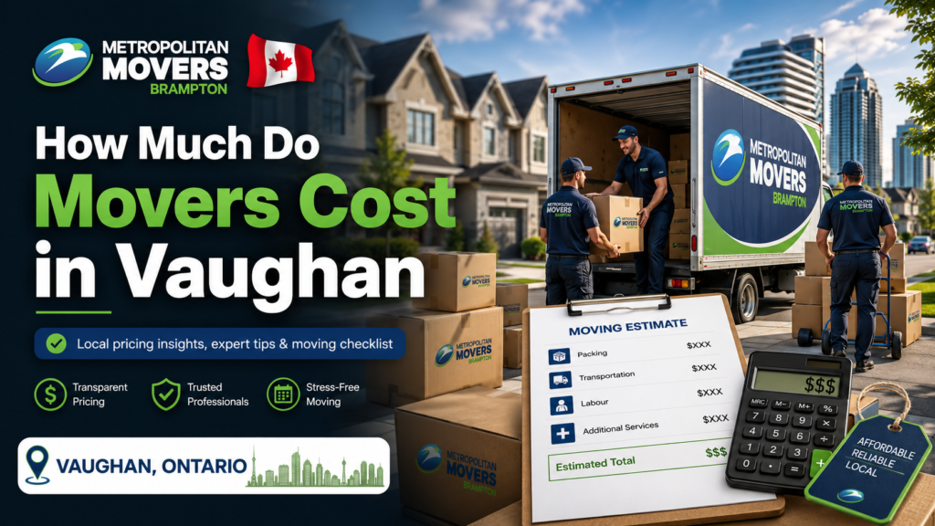 how much do movers cost in Vaughan